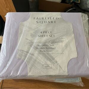 Lavender 4-Piece Sheet Set